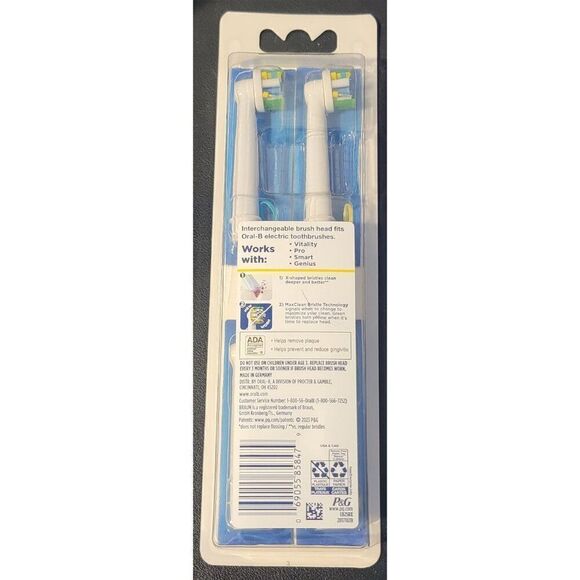 Oral-B Precision Clean X Brush Heads 4 pack - Picture 2 of 2